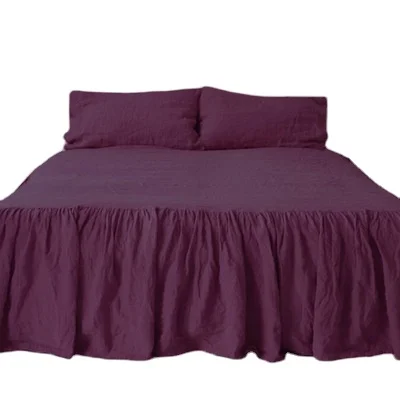 Органический смягченный Лен 110 дюйма ширина 280 см Сверхширокая марля простой окрашенный лен винтажный комплект простыней 100 конопляное белье Oeko