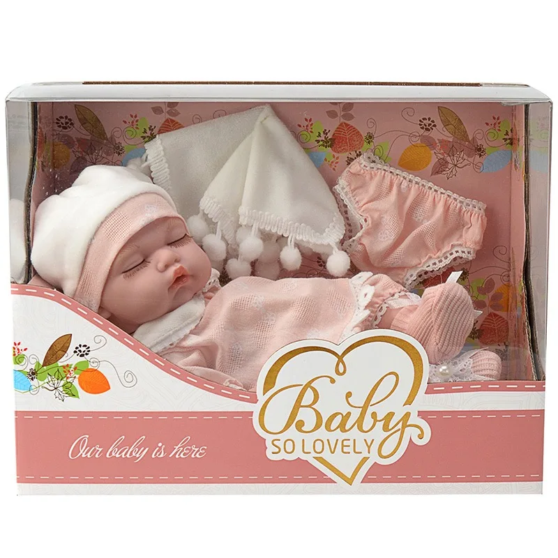 Reborn Baby куклы 10 дюймов реалистичные для новорожденных и малышей