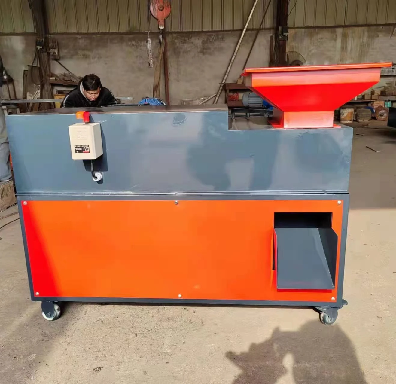 Single Shaft Plastic Shredding Machine Cow bone crusher Sheep bone crusher from China Factory