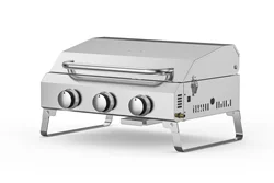 Wholesale 3 burner household gas fuel grill portable table top bbq gas grill