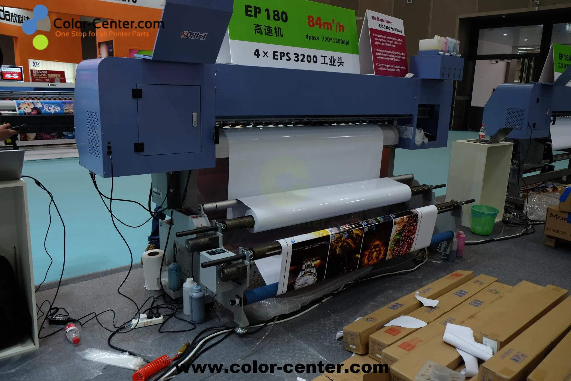 Китай лучший! ColorCenter Shanghai 1 8 m jetbest eco sol виниловый принтер