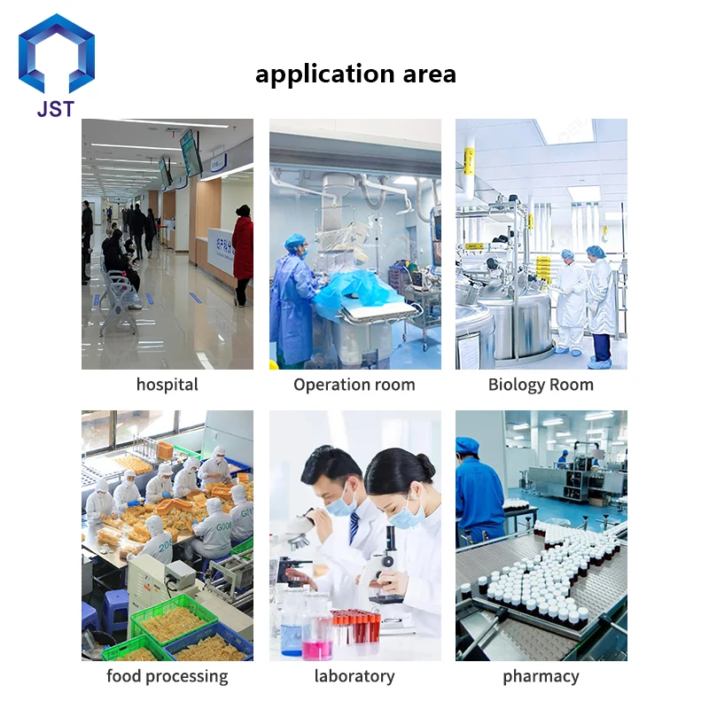 JST Press button Choice of Panel Stainless Steel Frame FiberGlass Design GMP Clean room hospital door