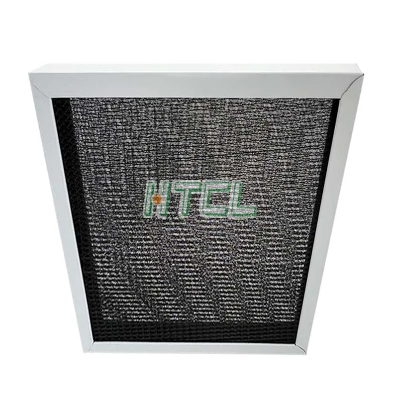Hot Sale Nylon Durable Washable Fan Coil Unit Filter Aluminum Panel Metal Frame Nylon Mesh Air Filter