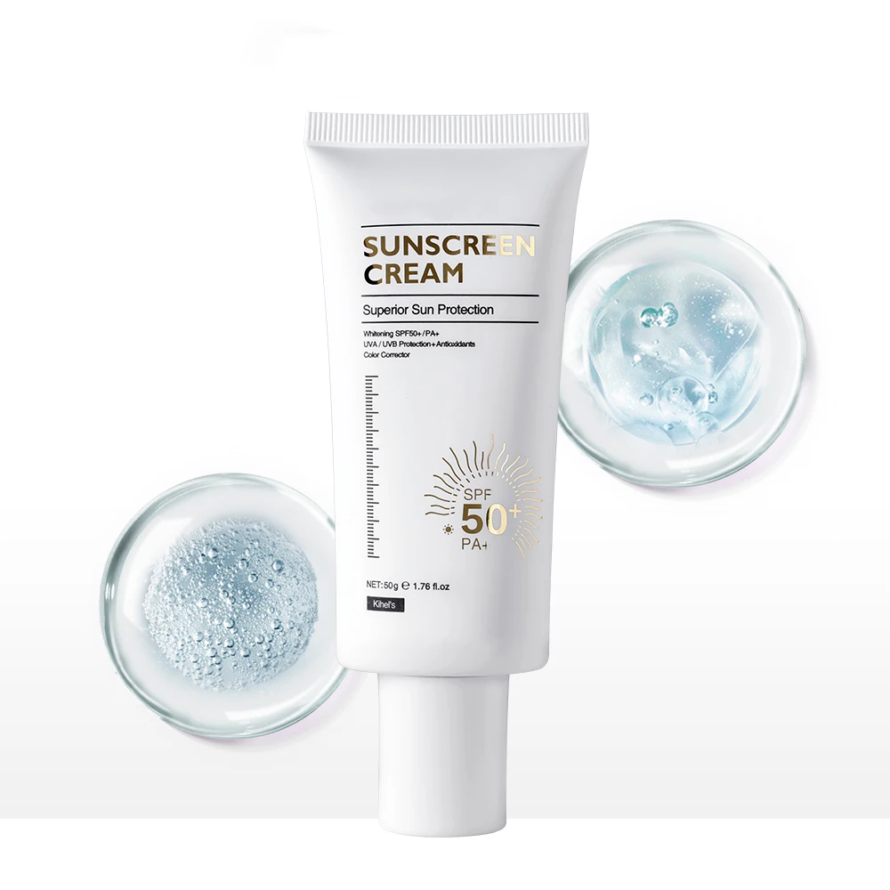 Broad Spectrum SPF50 Oil-Free PABA-Free Fast-Absorbing Sunscreen Lotion UVA/UVB Sun Protection
