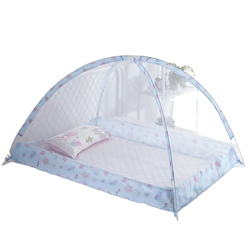 Wholesale Custom High Quality Portable Folding Summer Travel Bed Cots Crib Baby Mosquito Net