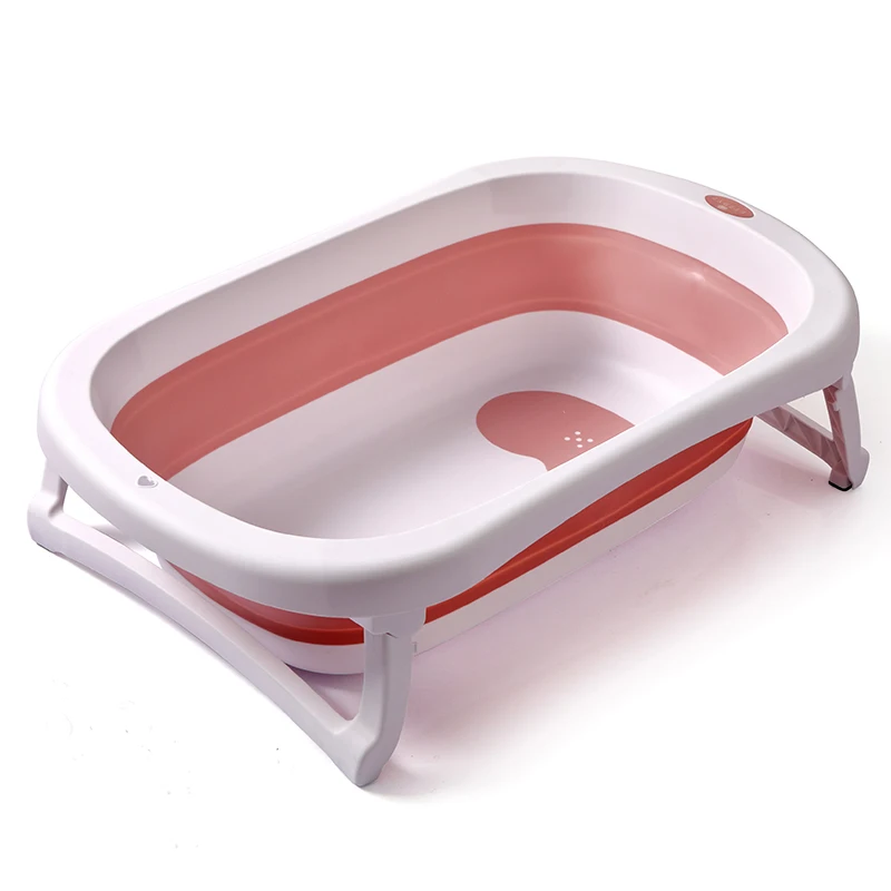 Manufacturers supply high quality new design kid product portable foldable bathtub plastic newborn baby bath tub