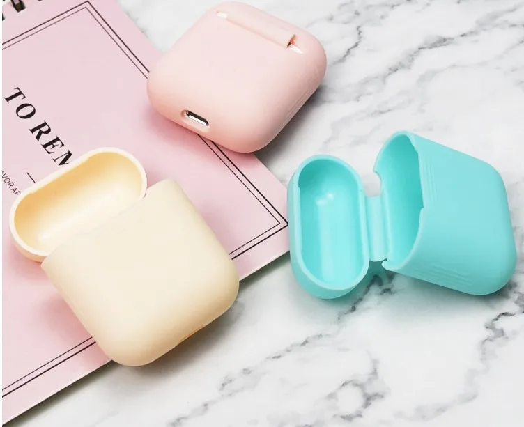 Free Promotional Gift 10pcs Protective Silicone Earphone Cover Case For Air pods  Waterproof  Air pod Reusable