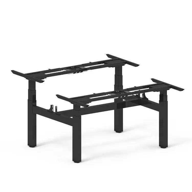 Christmas stand up desk height adjustable table four legs standing desk controller