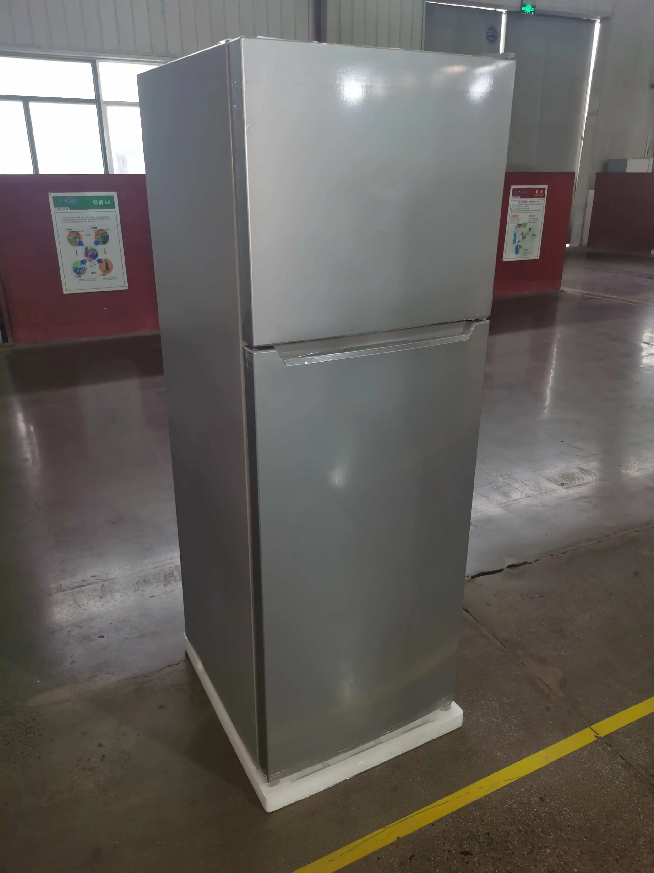 Оптовая цена 200L 300L 400L FROSS Free Холодильник 2-дверный семейный холодильник с верхним креплением