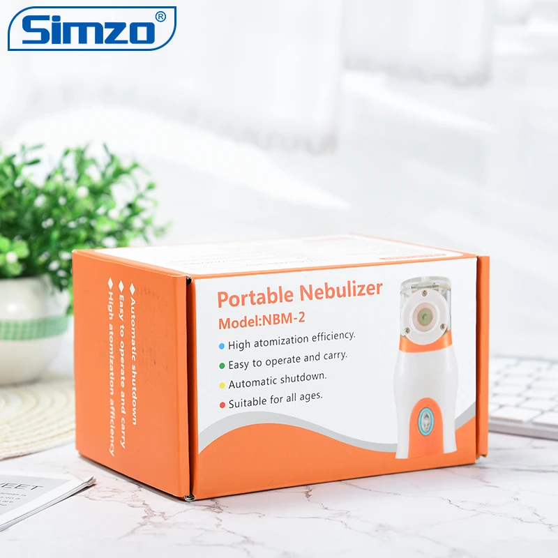 
Manufacturer Supply Portable Rechargeable Steam Inhaler Mesh Nebulizer 