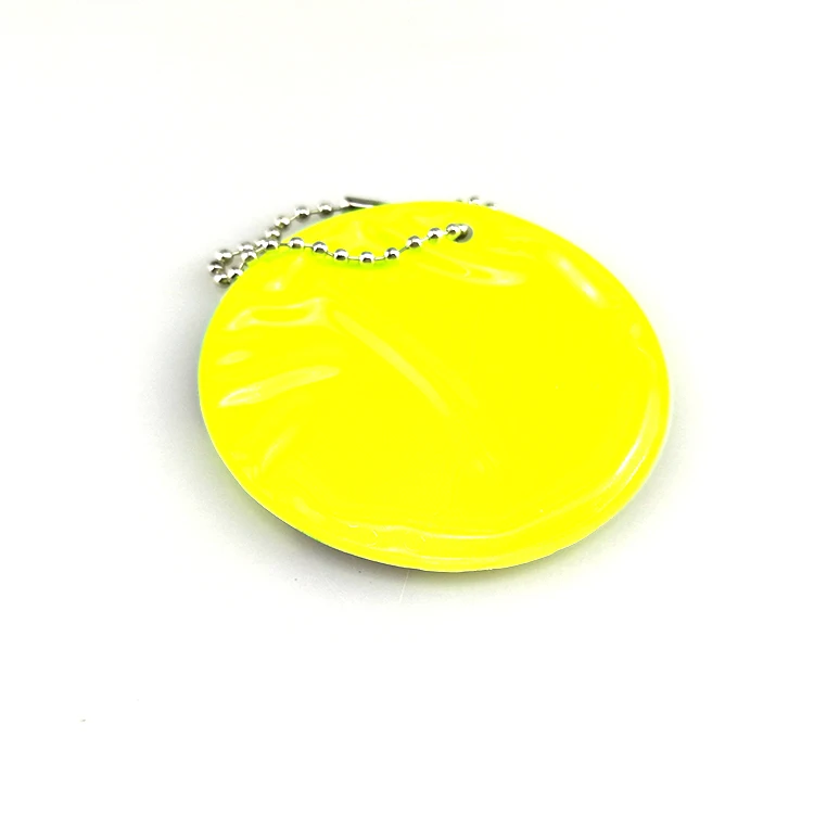 PVC Reflective Keychain for Warning Safety