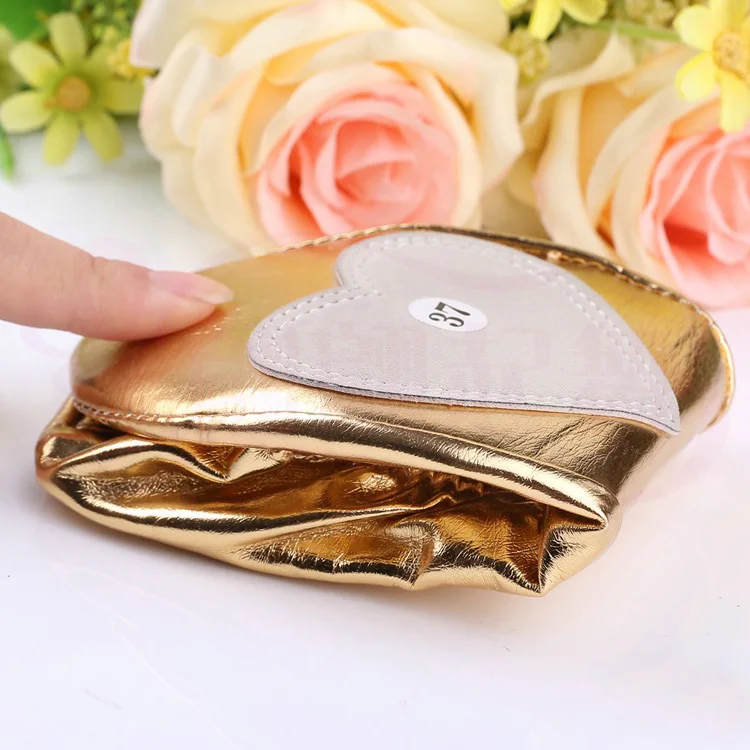 Womens Leather Ballet Belly Slippers Ballroom Dance Shoes with Suede Split-Sole