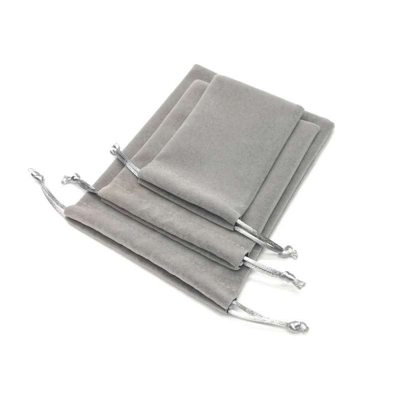 Fashion Black Jewelry Pouches Velvet Gift pouches Bags