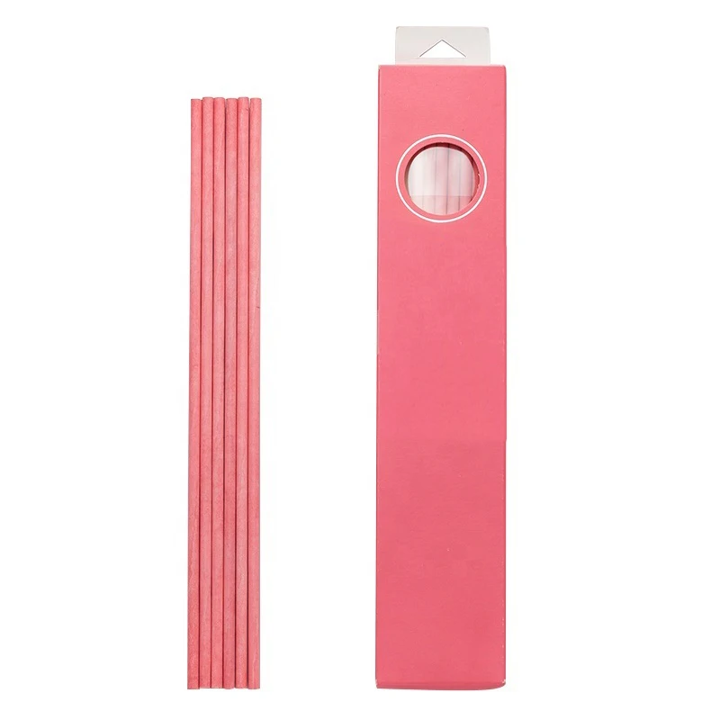 New Design Colored Fragrance Stick Rattan Reed Sticks 6pcs Fiber Sticks