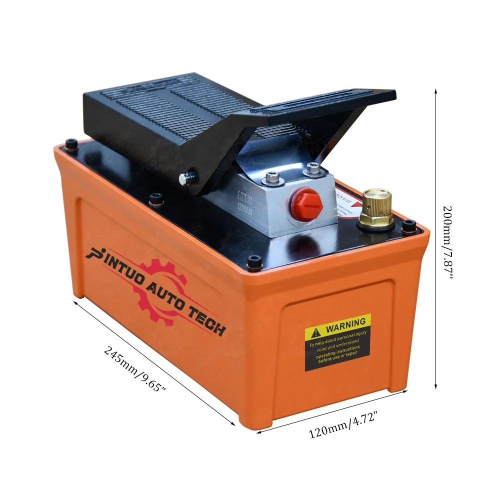  10000psi пневматический гидравлический насос для