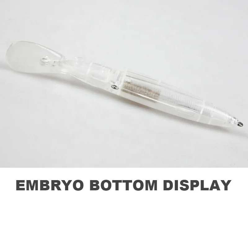 Unpainted Fishing Lure Blank Crankbait Lure Body 11cm/9.5g 12.5cm/12.5g 110mm Minnow Bait Jerkbait Suspending Blank Minnow Lure