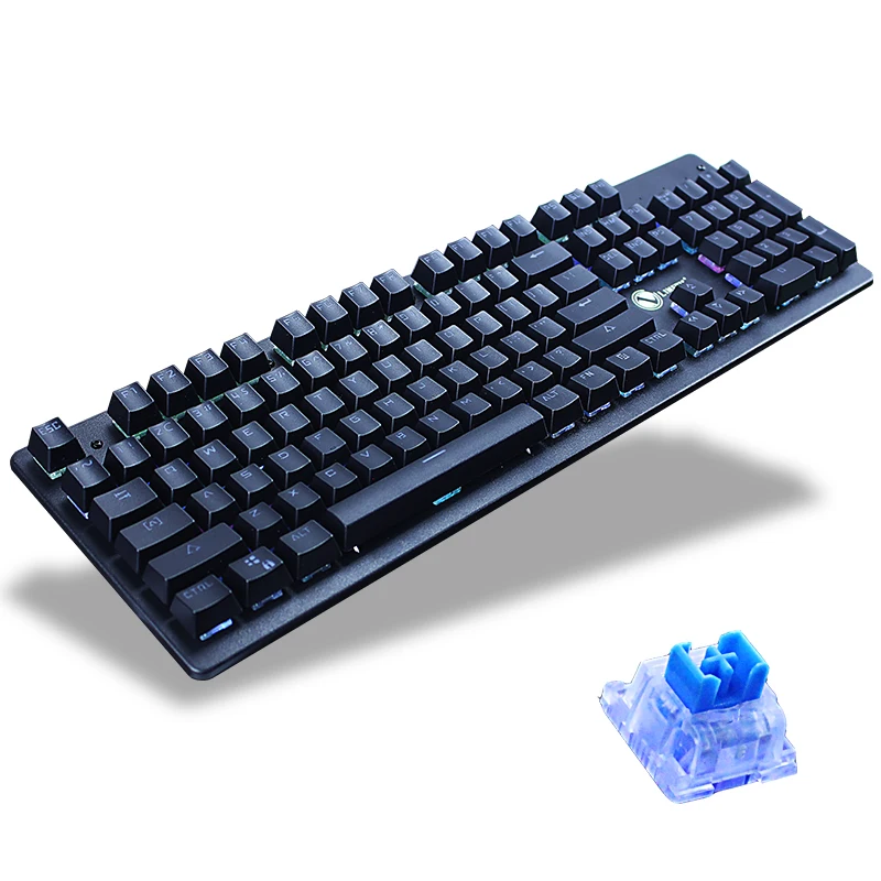104 keys comfortable feels mechanical suspension keyboard with gaming apperance