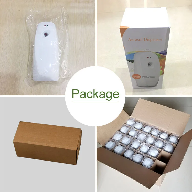 Автоматический аэрозольный диспенсер OEM для заправки ароматических банок, освежитель воздуха, Диспенсер духов