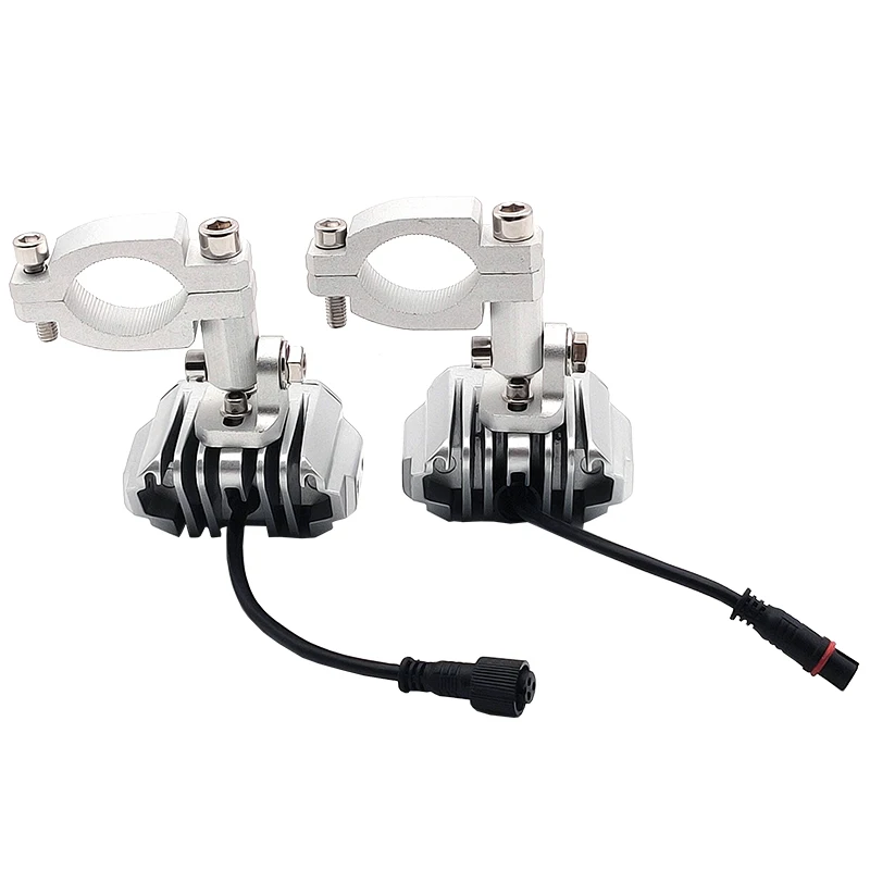 Motorcycle Auxiliary Lights 40W 6000K Spot Driving Fog Lamps For BMW R1200GS F800GS F700GS F650 K1600