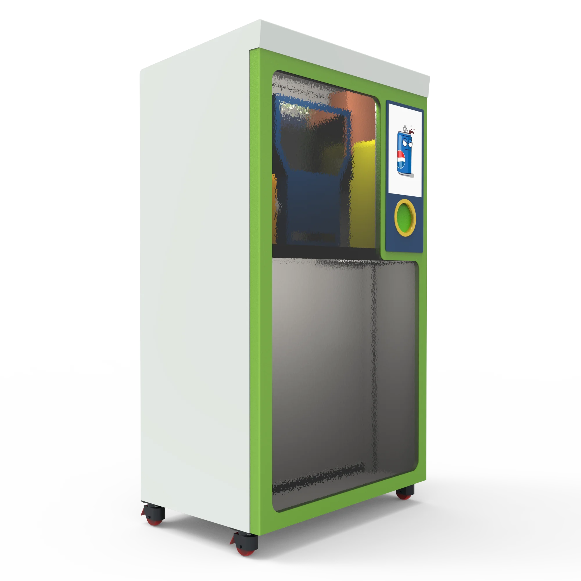 Commercial Supermarket  Indoor   Visible Bottles & Cans RVM