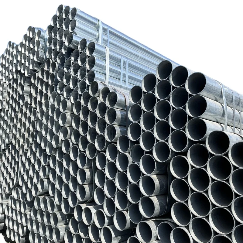 Galvanized pipe and profile production machine erw galvanized steel pipe plain ends