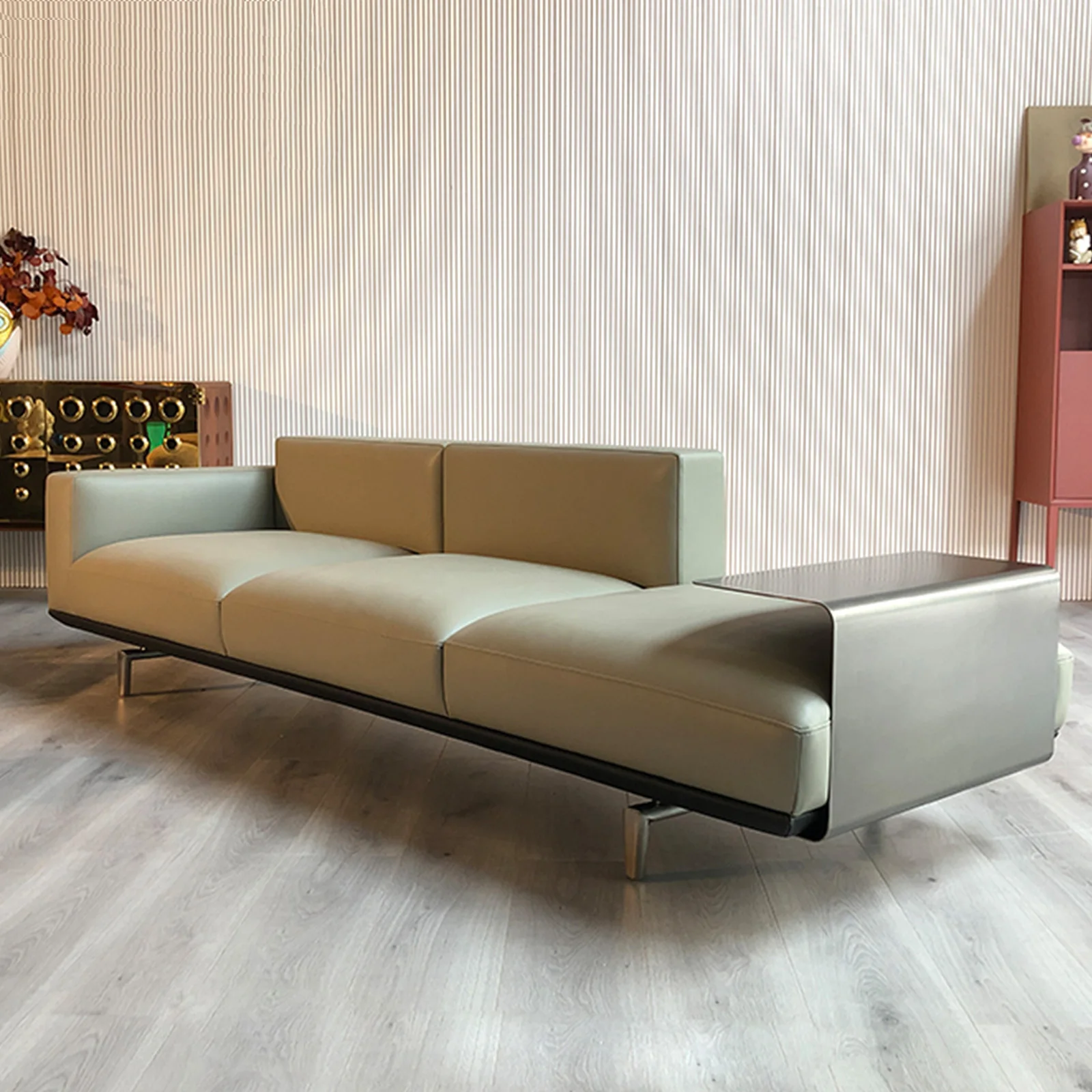 Wholesale Italian Linen Modular Sofa Cum Bed Folding Living Room Furniture