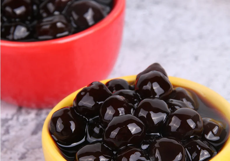 Not need to boiled mango pearl boba crystal ball konjac pearl for cold drink milk tea dessert