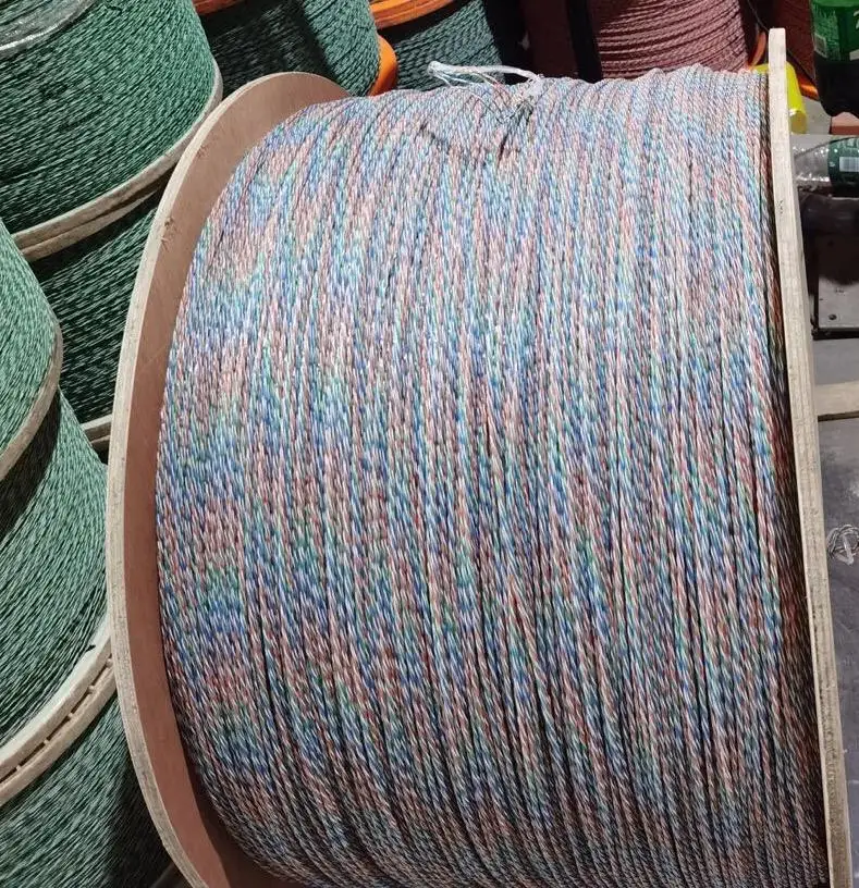 Semi Finished Ethernet Cable UTP/FTP/SFTP 4 Pair Cat5e Cat6 Cat6A Communication Cable