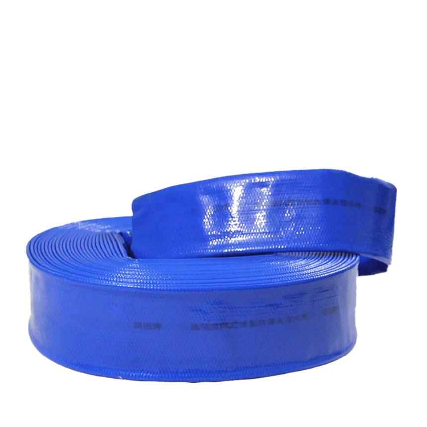 1-8 Inch Heavy Duty  Discharge Irrigation Hose Agriculture Farm PVC Layflat Hose