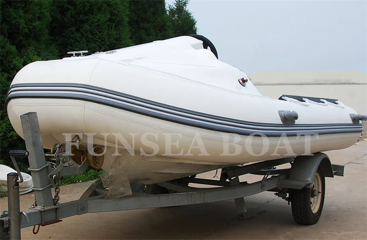 cheap price 12 ft 360 outboard jet engine inflatable pvc polyester fiber fishing boat for sale