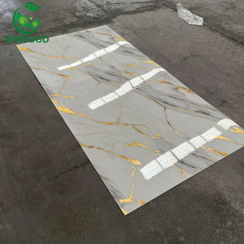 wholesale hot-selling fast production uv pvc marble sheet marble surface