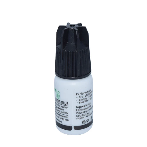 Eye Lash Extension Glue Hot Selling Thin Lovely Custom 5ml Black Ultra Eye Lash Extension Glue From Korea