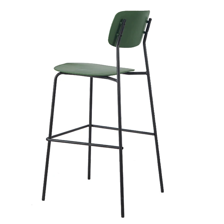New Products Barstools Modern Stackable Metal Mid-century Gold Bar Chair