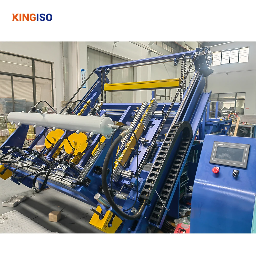 KINGISO Stringer Pallet Assemble Machine Euro Automatic Wooden Pallet Making Machine