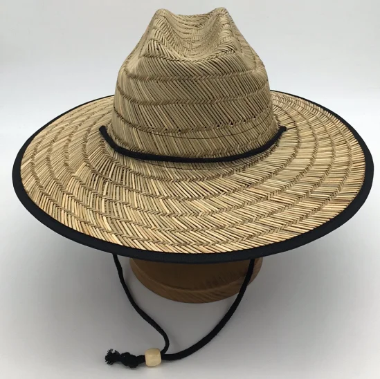 Коврик с логотипом заказчика, ковбойские соломенные шляпы с широкими полями, спасательная шляпа для мужчин