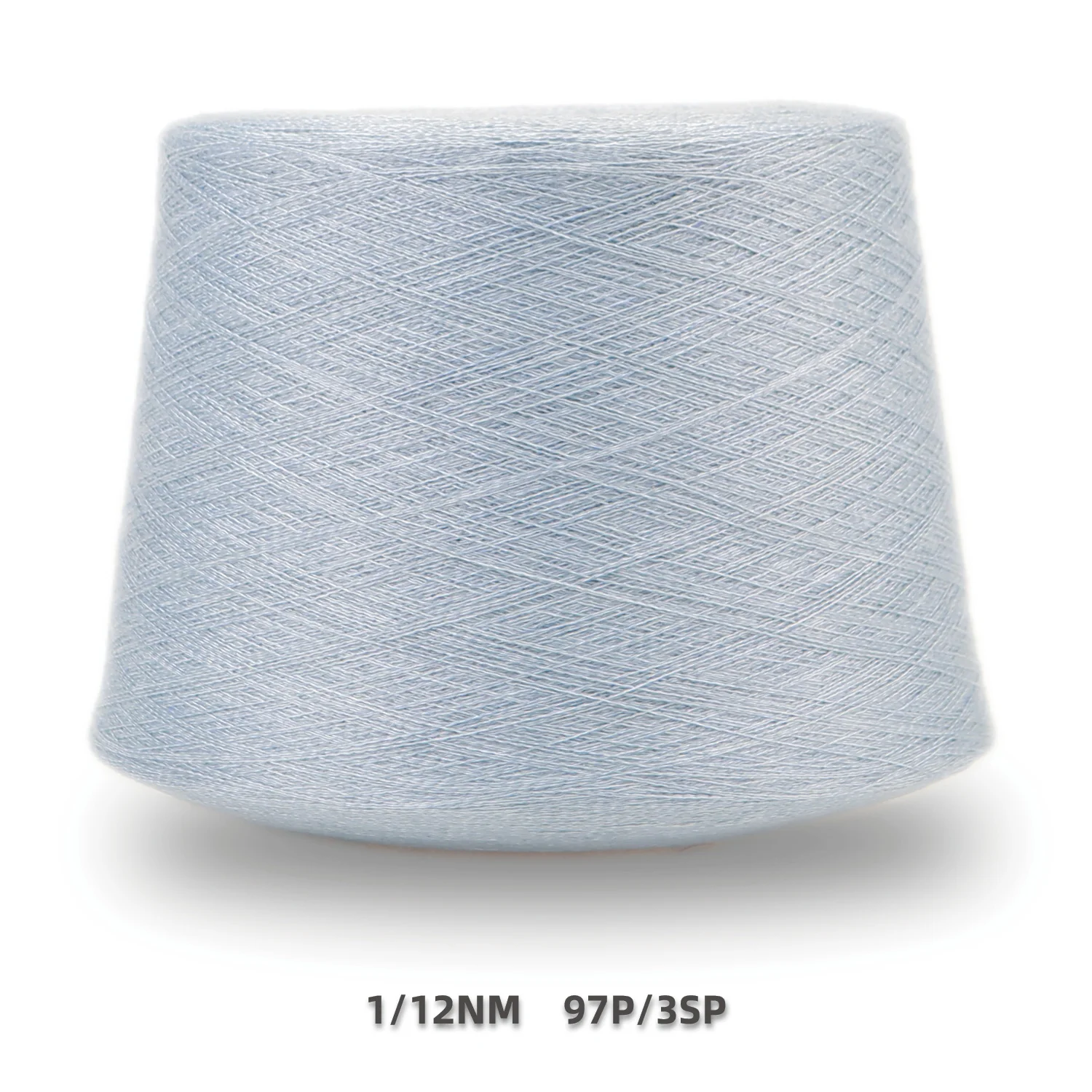 For Knitting Sock Recycled Yarn Melange Yarn 97% Polyester 3% Spandex Yarn