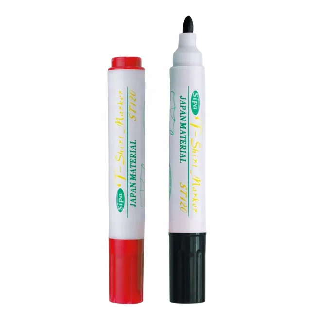 Набор тканевых маркеров SIPA ST118/ST10 перманентные чернила цветные художественные маркеры для росписи одежды сумок рубашек футболок