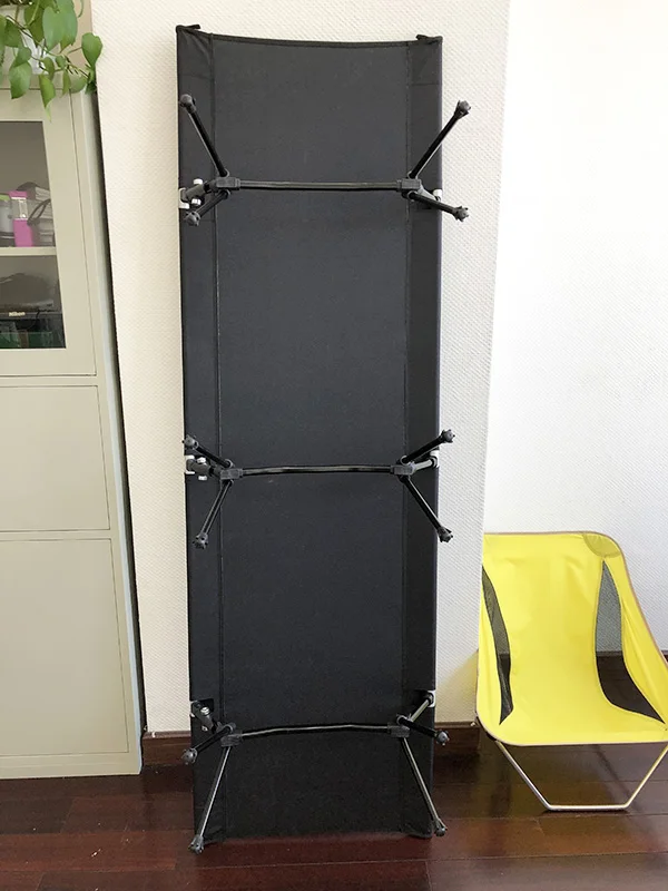 Lightweight portable foldable beach  emergency aluminum  folding camping bed Adjustable folding bed cot