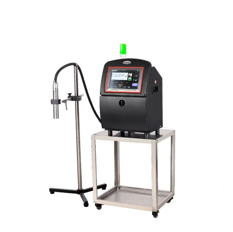 Mass Production Bar Code Date Printing Batch Coding Machine For Envelopes Continuous Ink Multifunction Cij Inkjet Printer