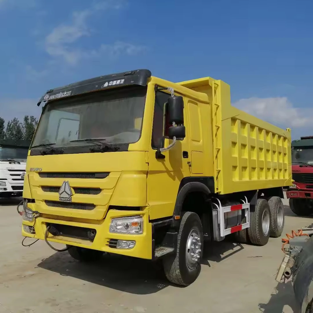 Euro3 Эмиссионный Стандартный самосвал LHD RHD б/у HOWO 380HP двигатель Yuchai