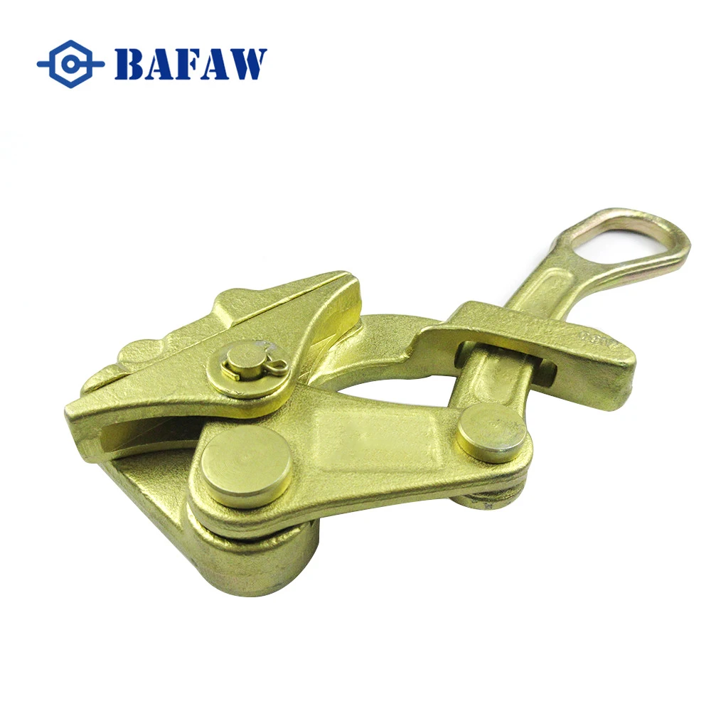  Cable Durable Earth Wire Grip Come Along Clamp Steel Pulling For Overhead Line