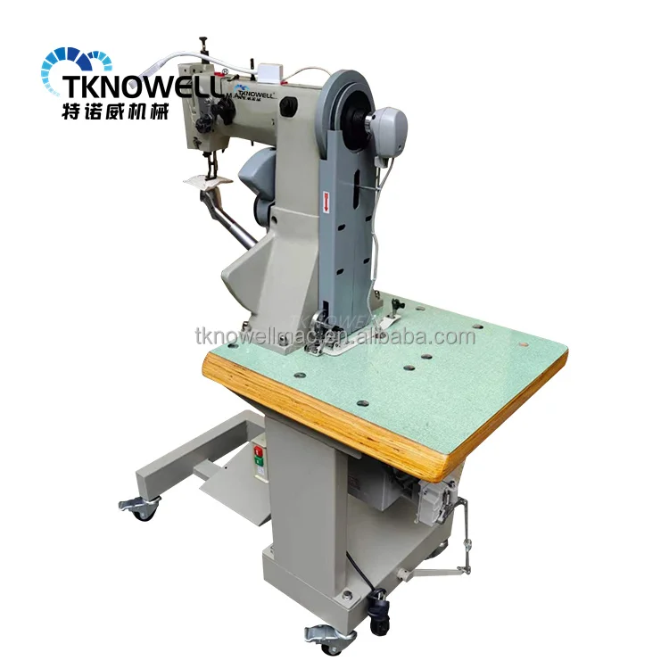 Tkw-168 Shoe Outsole Side Wall Stitching Machine Seated Type Sewing Machine Shoe Making Machine
