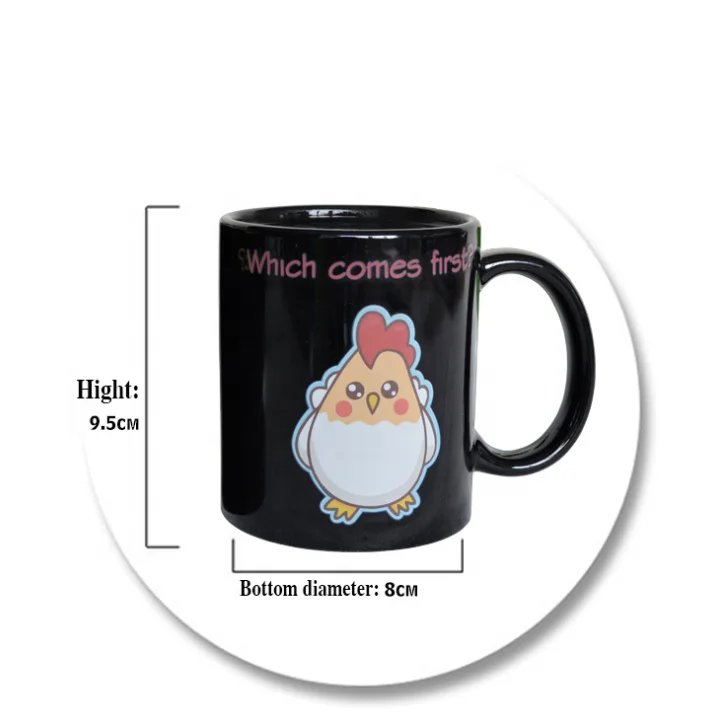 
Hot water Color Changing Magic Mugs 