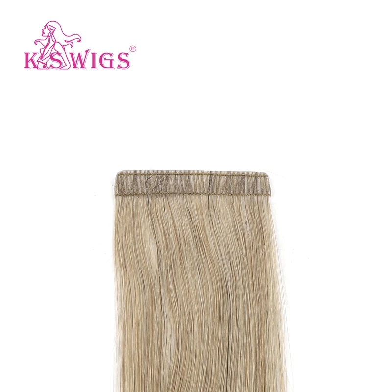 
K.S WIGS 20 Inch Love Line Light Color tape hair extensions curly wavi hair extens tape clip tape hair extension 