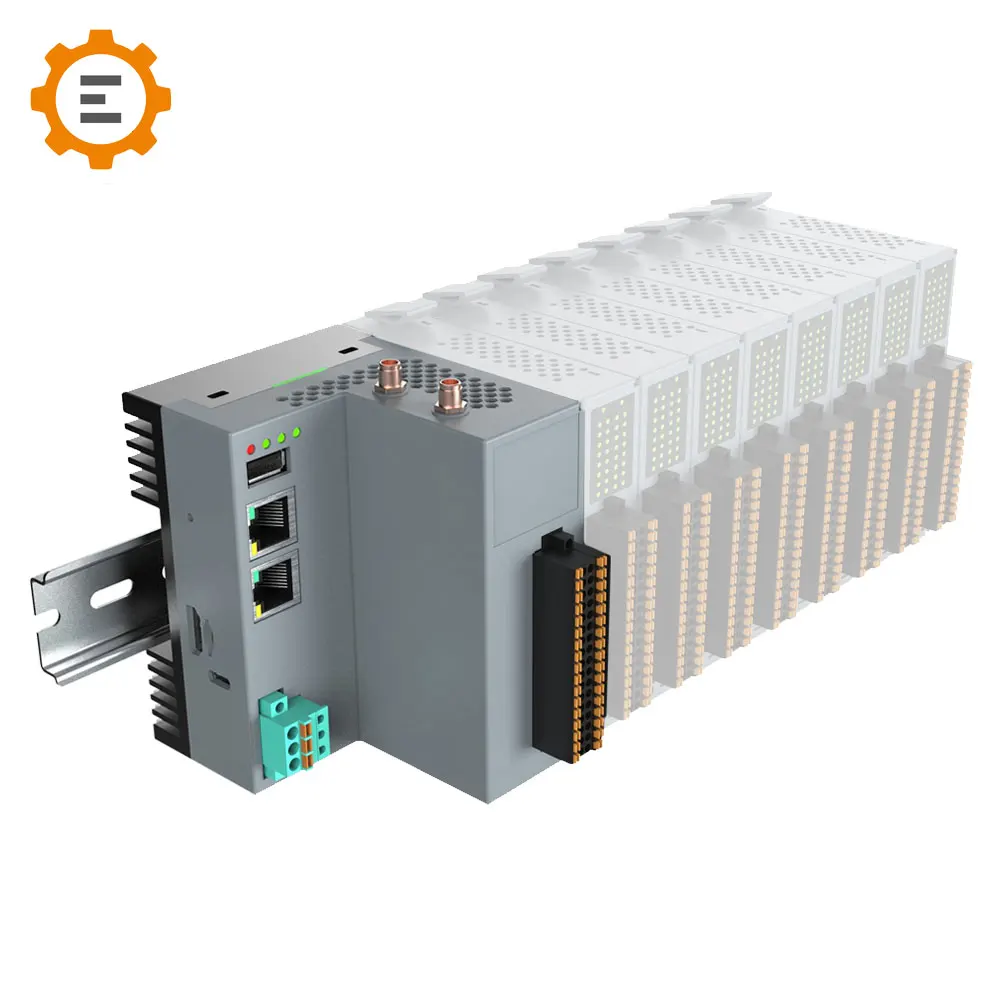 Промышленное управление ПЛК четырехъядерный Cortex-A76 iot HMI automation WIFI 4G GPS PLC с модулем расширения IO