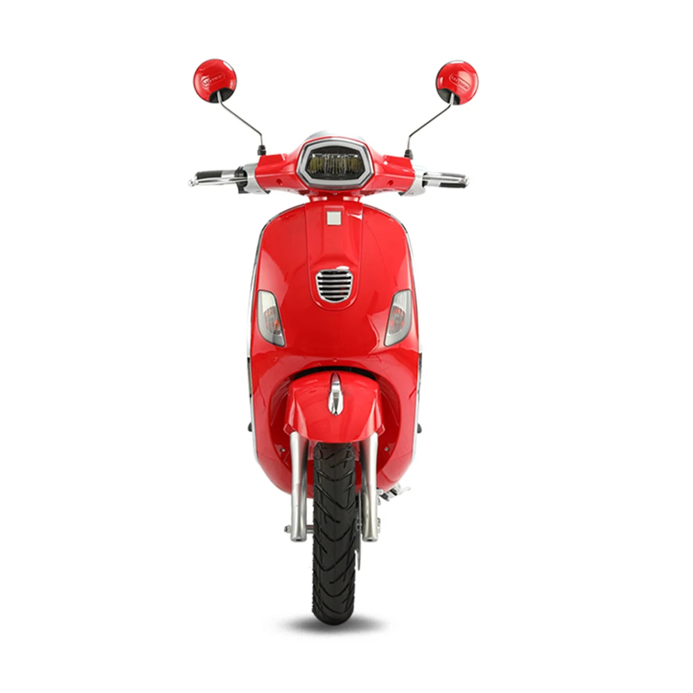 India Vespa motos electric china 1200W Tesla CKD Electric Scooter with pedals for