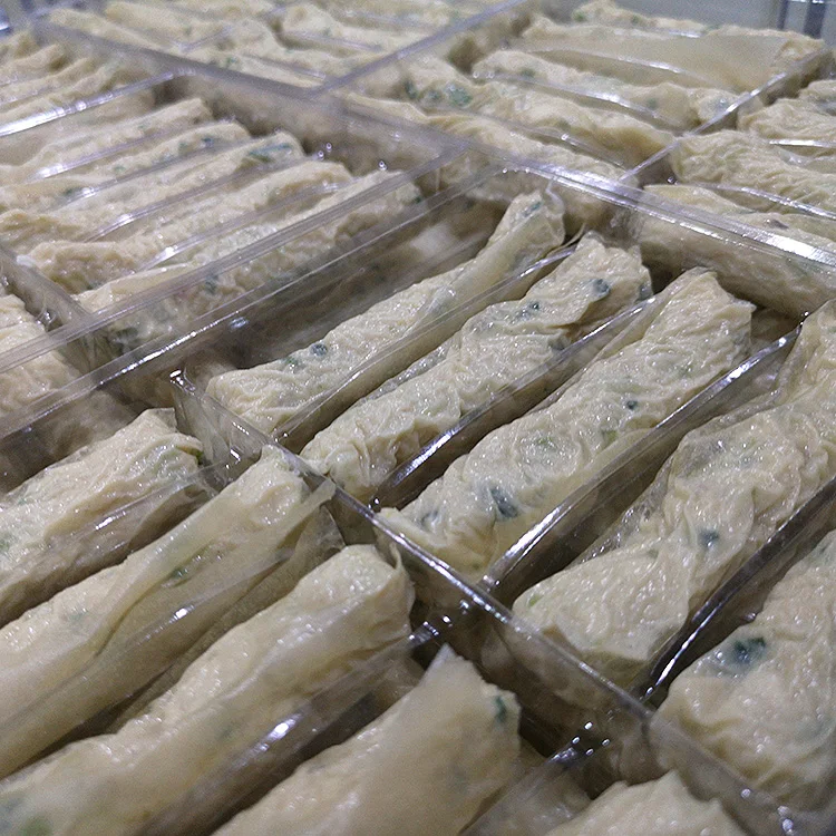 
Hot Sale Healthy dry and No chemical seasoning Fresh customized bean curd sticks Continuous dried beancurd stick dry tofu skin 