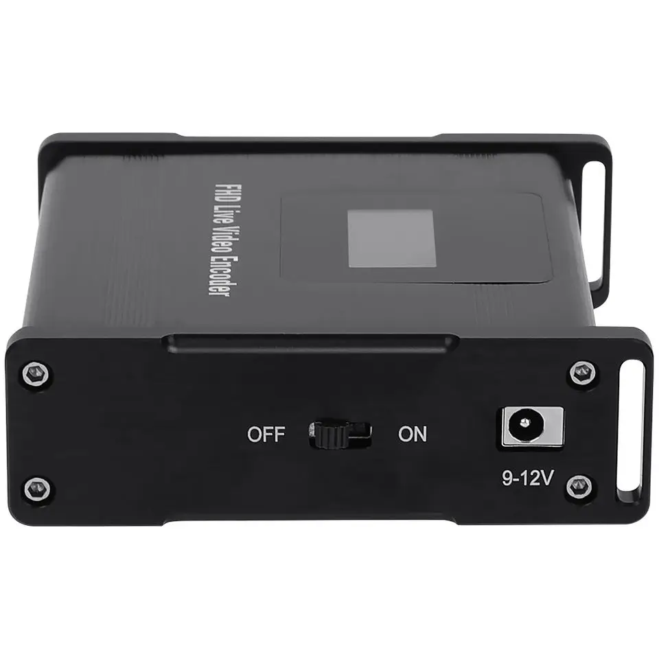 Unisheen HEVC H.265 H.264 SD HD 3G SDI to IP Live Streaming Video Encoder SRT RTMP m3u8 Broadcast Streamer with Display