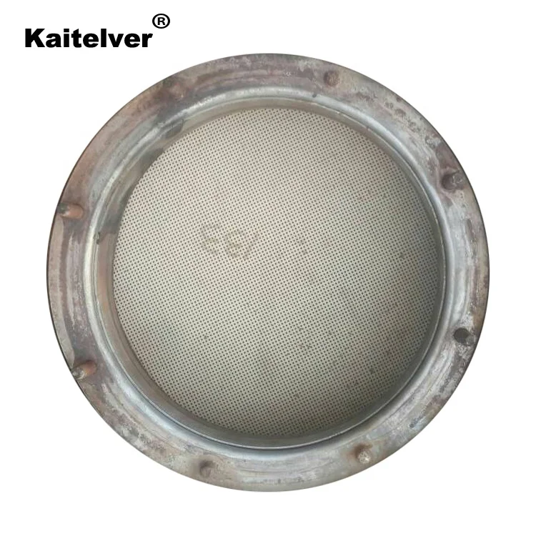 Generator catalytic diesel engine soot particulate filter