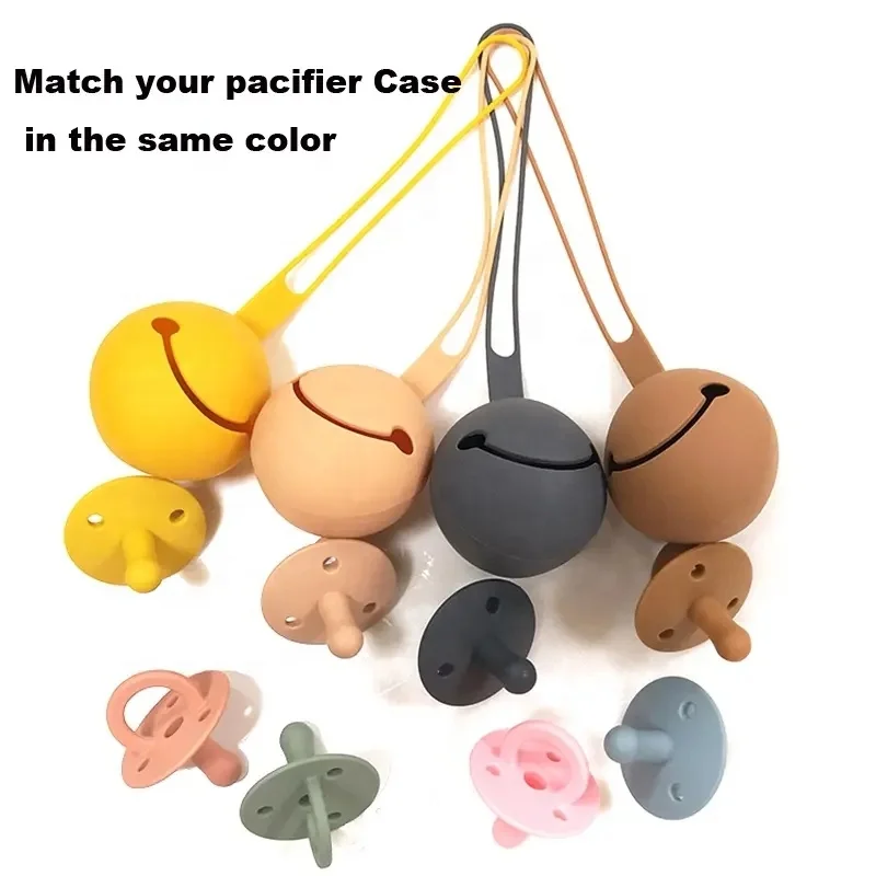 Wholesale popular New 100% Food Grade Silicone Baby Molar Pacifier Baby Non-toxic Pacifier Baby Products